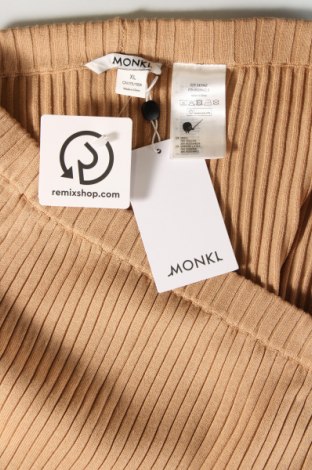 Γυναικείο παντελόνι Monki, Μέγεθος XXL, Χρώμα  Μπέζ, Τιμή 9,82 €
