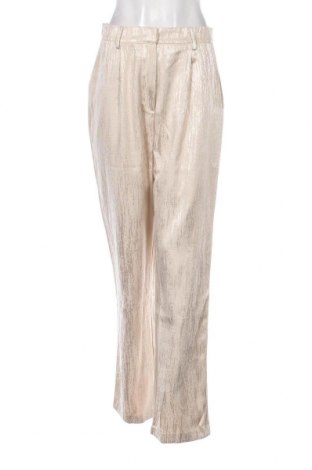 Pantaloni de femei NA-KD, Mărime M, Culoare Bej, Preț 122,37 Lei