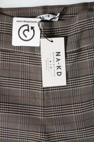 Дамски панталон NA-KD, Размер S, Цвят Кафяв, Цена 18,60 лв.