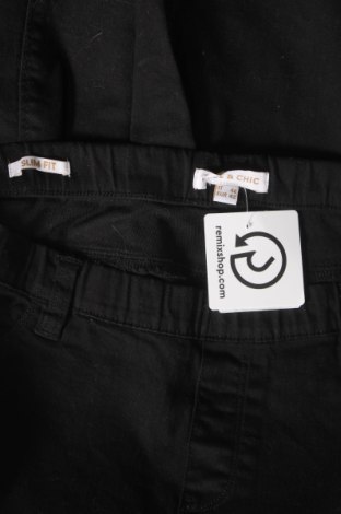 Pantaloni de femei Nice & Chic, Mărime L, Culoare Negru, Preț 33,29 Lei