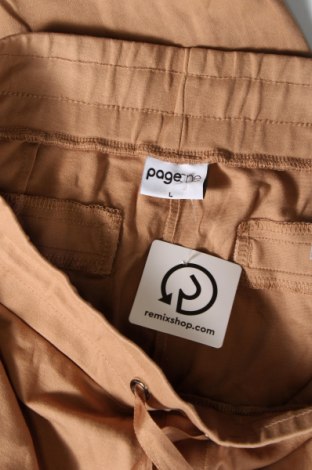 Pantaloni de femei Page One, Mărime L, Culoare Maro, Preț 95,39 Lei