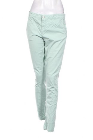 Дамски панталон Promod, Размер L, Цвят Зелен, Цена 41,00 лв.