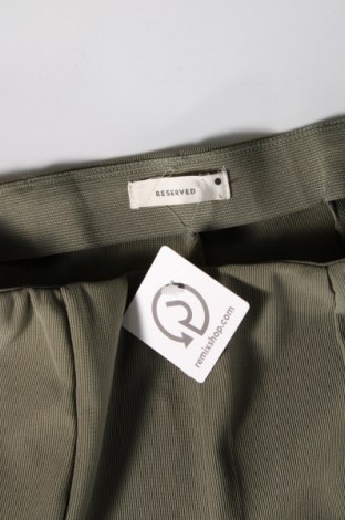 Damskie spodnie Reserved, Rozmiar L, Kolor Zielony, Cena 25,05 zł