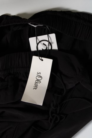 Дамски панталон S.Oliver, Размер M, Цвят Черен, Цена 93,00 лв.