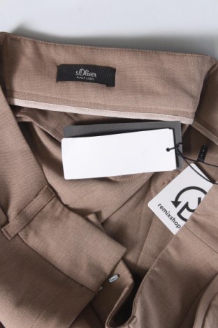 Pantaloni de femei S.Oliver Black Label, Mărime XL, Culoare Bej, Preț 298,52 Lei