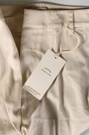 Γυναικείο παντελόνι Scotch & Soda, Μέγεθος L, Χρώμα Εκρού, Τιμή 52,58 €