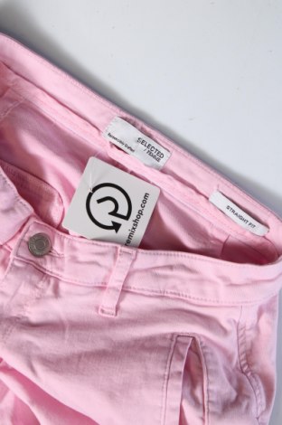 Γυναικείο παντελόνι Selected Femme, Μέγεθος S, Χρώμα Ρόζ , Τιμή 19,07 €
