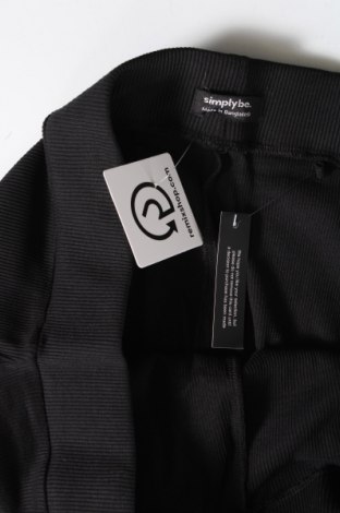 Γυναικείο παντελόνι Simply Be, Μέγεθος XXL, Χρώμα Μαύρο, Τιμή 9,96 €