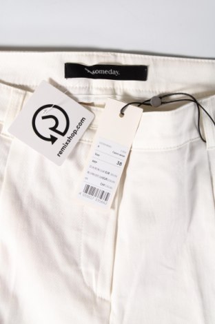 Pantaloni de femei Someday., Mărime M, Culoare Alb, Preț 100,95 Lei