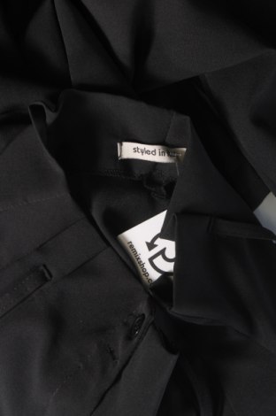 Дамски панталон Styled In Italy, Размер S, Цвят Черен, Цена 15,65 лв.