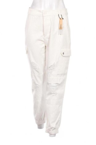 Дамски панталон Tally Weijl, Размер L, Цвят Бял, Цена 46,00 лв.