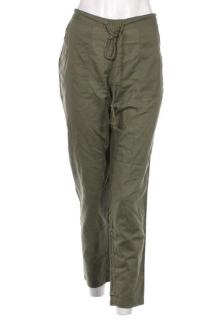 Pantaloni de femei Terranova, Mărime L, Culoare Verde, Preț 49,87 Lei