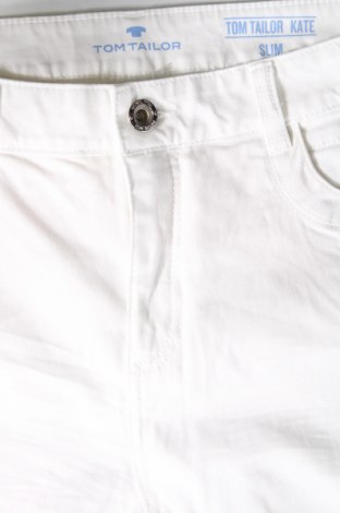 Дамски панталон Tom Tailor, Размер L, Цвят Бял, Цена 41,06 лв.
