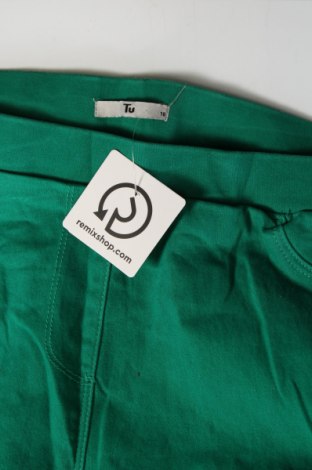 Γυναικείο παντελόνι Tu, Μέγεθος XL, Χρώμα Πράσινο, Τιμή 17,94 €