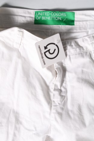 Pantaloni de femei United Colors Of Benetton, Mărime S, Culoare Alb, Preț 68,07 Lei