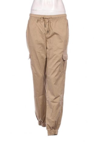 Pantaloni de femei Urban Classics, Mărime S, Culoare Bej, Preț 88,65 Lei