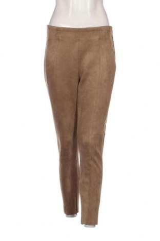 Дамски панталон Zara, Размер L, Цвят Кафяв, Цена 9,18 лв.