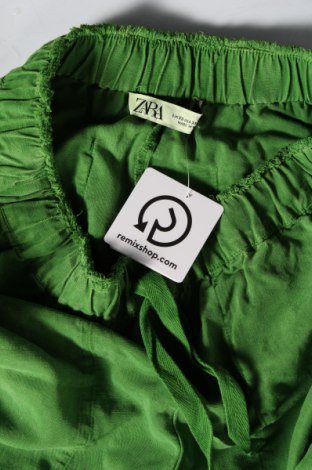 Γυναικείο παντελόνι Zara, Μέγεθος XS, Χρώμα Πράσινο, Τιμή 13,80 €