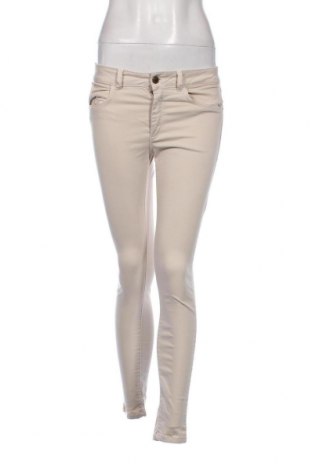 Дамски панталон Zara, Размер S, Цвят Бежов, Цена 20,06 лв.