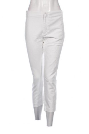 Pantaloni de femei Zara, Mărime L, Culoare Alb, Preț 39,33 Lei