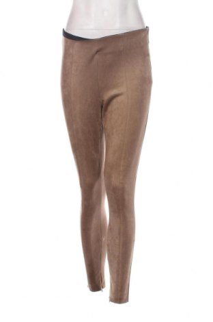 Дамски панталон Zara, Размер S, Цвят Бежов, Цена 7,02 лв.