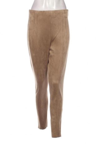 Дамски панталон Zara, Размер L, Цвят Бежов, Цена 7,83 лв.