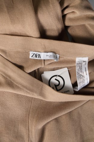 Pantaloni de femei Zara, Mărime L, Culoare Bej, Preț 57,73 Lei