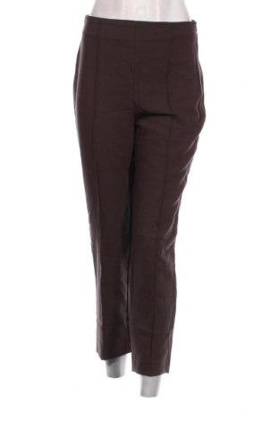 Дамски панталон Zara, Размер S, Цвят Кафяв, Цена 5,40 лв.