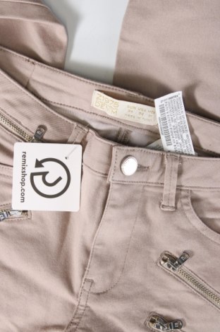 Dámské kalhoty  Zara, Velikost XS, Barva Béžová, Cena  367,00 Kč