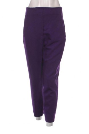 Pantaloni de femei Zara, Mărime M, Culoare Mov, Preț 76,91 Lei