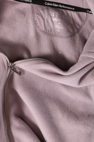 Γυναικείο fleece φούτερ Calvin Klein, Μέγεθος M, Χρώμα Βιολετί, Τιμή 50,72 €