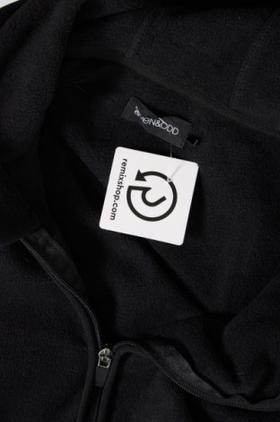 Γυναικείο fleece φούτερ Even&Odd, Μέγεθος L, Χρώμα Μαύρο, Τιμή 8,97 €