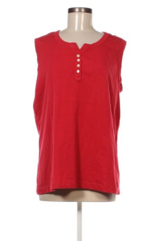 Γυναικείο αμάνικο μπλουζάκι, Μέγεθος XL, Χρώμα Κόκκινο, Τιμή 7,00 €