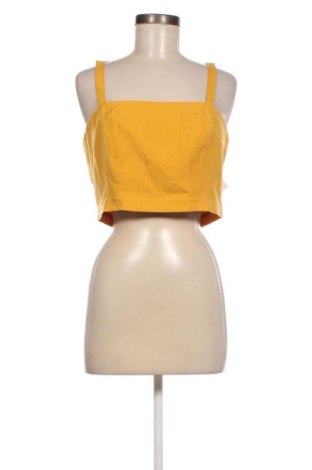Γυναικείο αμάνικο μπλουζάκι & Other Stories, Μέγεθος L, Χρώμα Κίτρινο, Τιμή 17,58 €