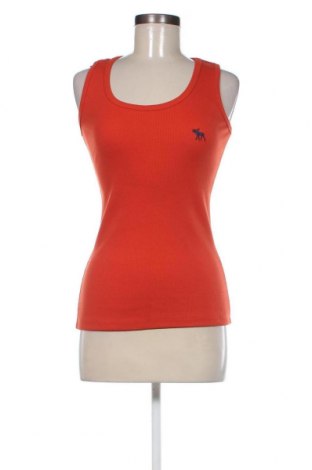 Γυναικείο αμάνικο μπλουζάκι Abercrombie & Fitch, Μέγεθος M, Χρώμα Πορτοκαλί, Τιμή 6,00 €