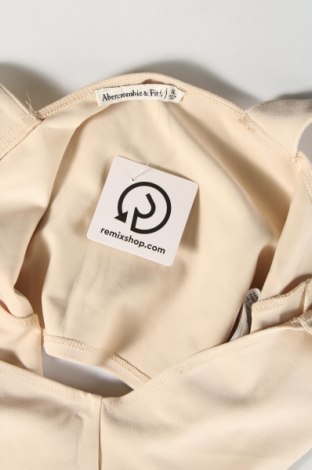 Damska koszulka na ramiączkach Abercrombie & Fitch, Rozmiar XL, Kolor ecru, Cena 43,18 zł