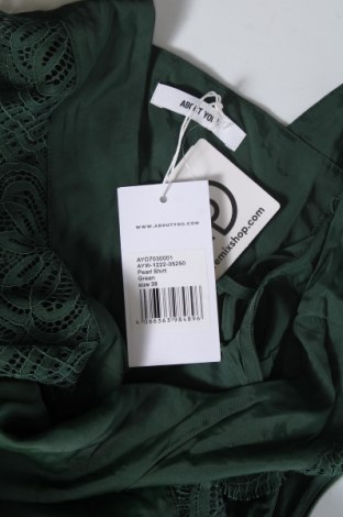 Γυναικείο αμάνικο μπλουζάκι About You, Μέγεθος M, Χρώμα Πράσινο, Τιμή 15,98 €