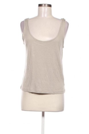 Γυναικείο αμάνικο μπλουζάκι Bershka, Μέγεθος S, Χρώμα Γκρί, Τιμή 10,82 €