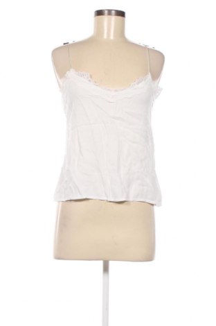 Γυναικείο αμάνικο μπλουζάκι Bershka, Μέγεθος S, Χρώμα Λευκό, Τιμή 3,99 €