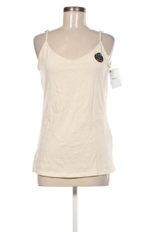 Γυναικείο αμάνικο μπλουζάκι Camaieu, Μέγεθος XL, Χρώμα Εκρού, Τιμή 4,87 €