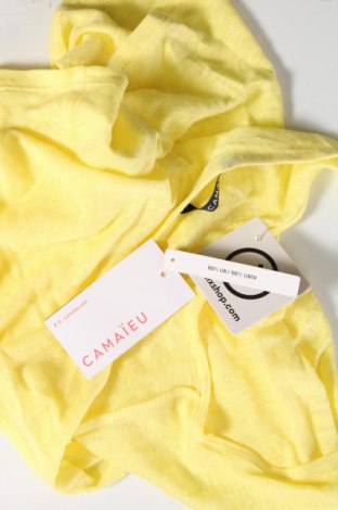 Γυναικείο αμάνικο μπλουζάκι Camaieu, Μέγεθος M, Χρώμα Κίτρινο, Τιμή 10,82 €