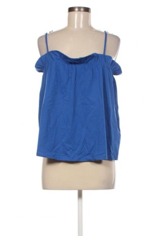 Γυναικείο αμάνικο μπλουζάκι Camaieu, Μέγεθος L, Χρώμα Μπλέ, Τιμή 1,62 €