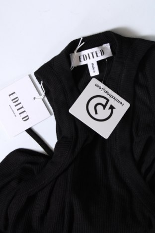 Γυναικείο αμάνικο μπλουζάκι Edited, Μέγεθος S, Χρώμα Μαύρο, Τιμή 15,98 €