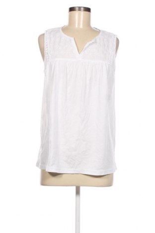 Γυναικείο αμάνικο μπλουζάκι Essentials by Tchibo, Μέγεθος L, Χρώμα Λευκό, Τιμή 12,63 €