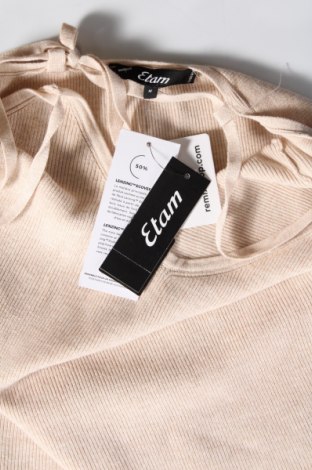 Γυναικείο αμάνικο μπλουζάκι Etam, Μέγεθος M, Χρώμα  Μπέζ, Τιμή 6,23 €