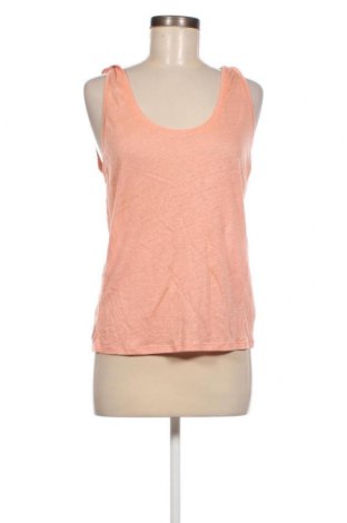 Γυναικείο αμάνικο μπλουζάκι Etam, Μέγεθος XS, Χρώμα Πορτοκαλί, Τιμή 4,00 €