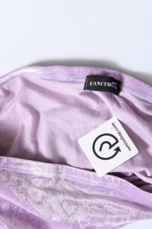 Γυναικείο αμάνικο μπλουζάκι Fancyqube, Μέγεθος S, Χρώμα Βιολετί, Τιμή 1,61 €