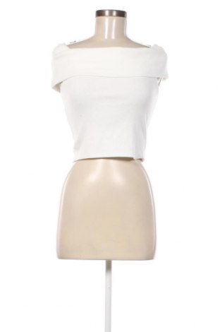 Γυναικείο αμάνικο μπλουζάκι Gina Tricot, Μέγεθος M, Χρώμα Λευκό, Τιμή 7,19 €