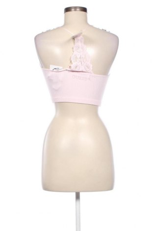 Γυναικείο αμάνικο μπλουζάκι Guess, Μέγεθος M, Χρώμα Ρόζ , Τιμή 15,98 €