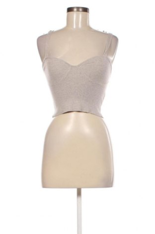 Γυναικείο αμάνικο μπλουζάκι H&M, Μέγεθος XS, Χρώμα Γκρί, Τιμή 6,59 €